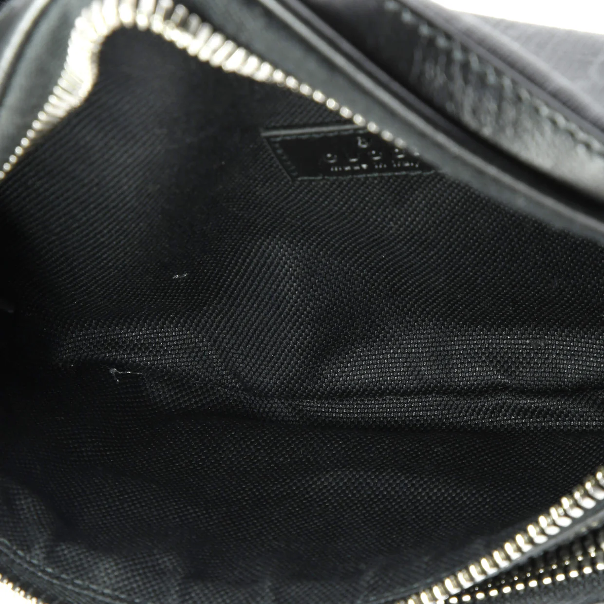 Interlocking G Patch Belt Bag GG Coated Canvas - Deep Luxury