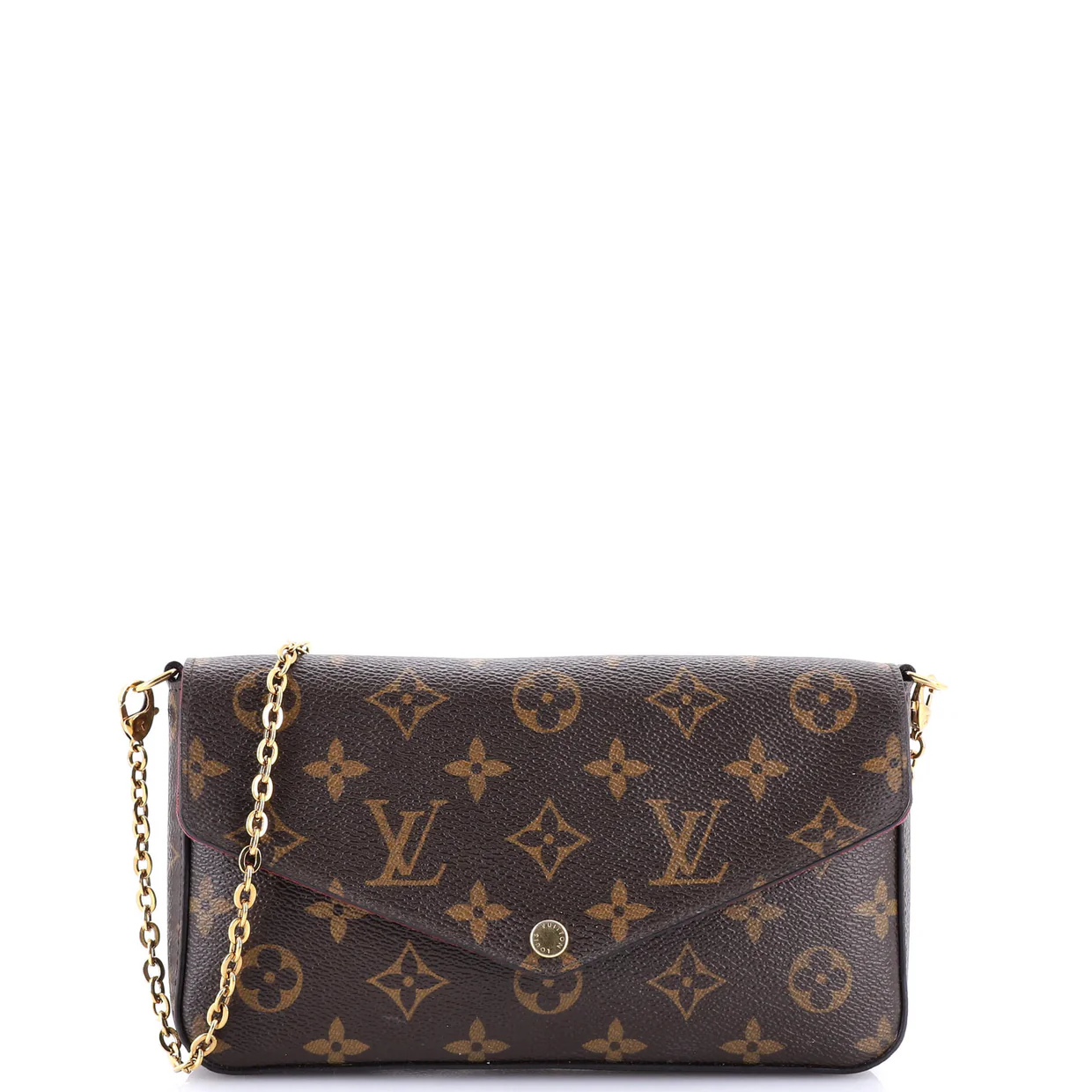 Felicie Pochette Monogram Canvas - Deep Luxury