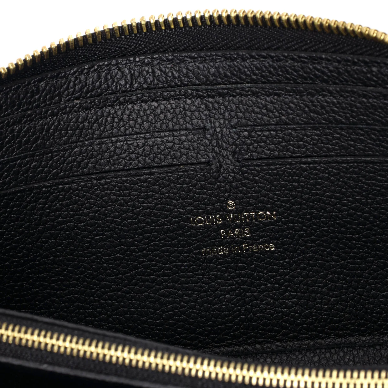 Clemence Wallet Monogram Empreinte Leather - Deep Luxury