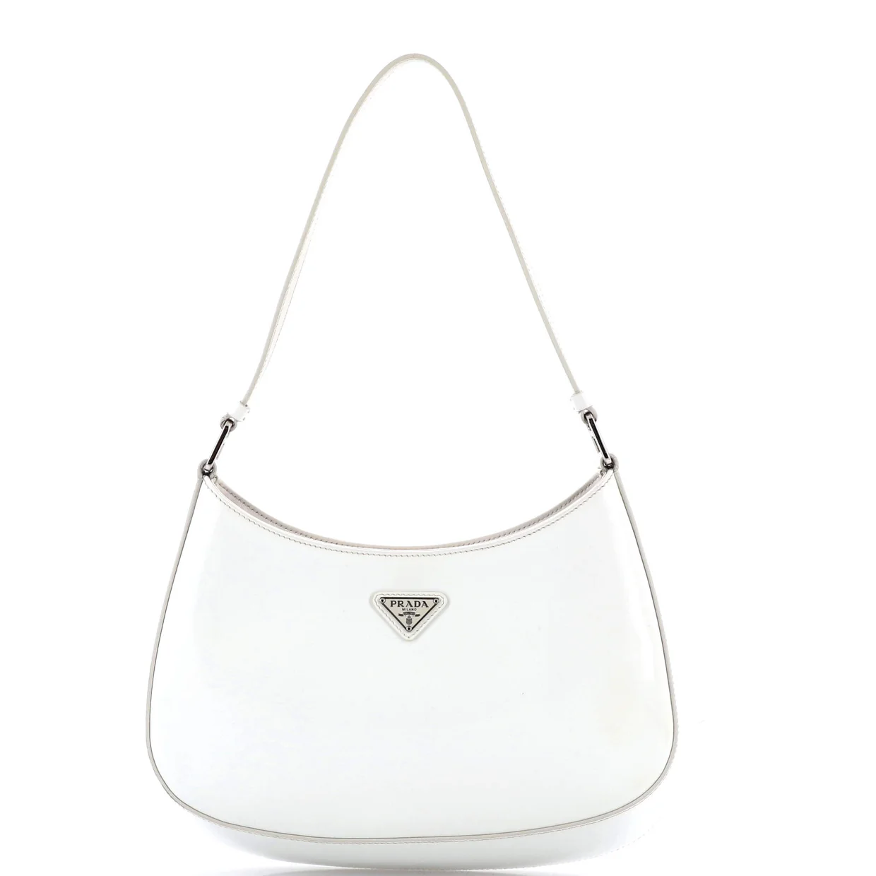 Cleo Shoulder Bag Spazzolato Leather Medium - Deep Luxury