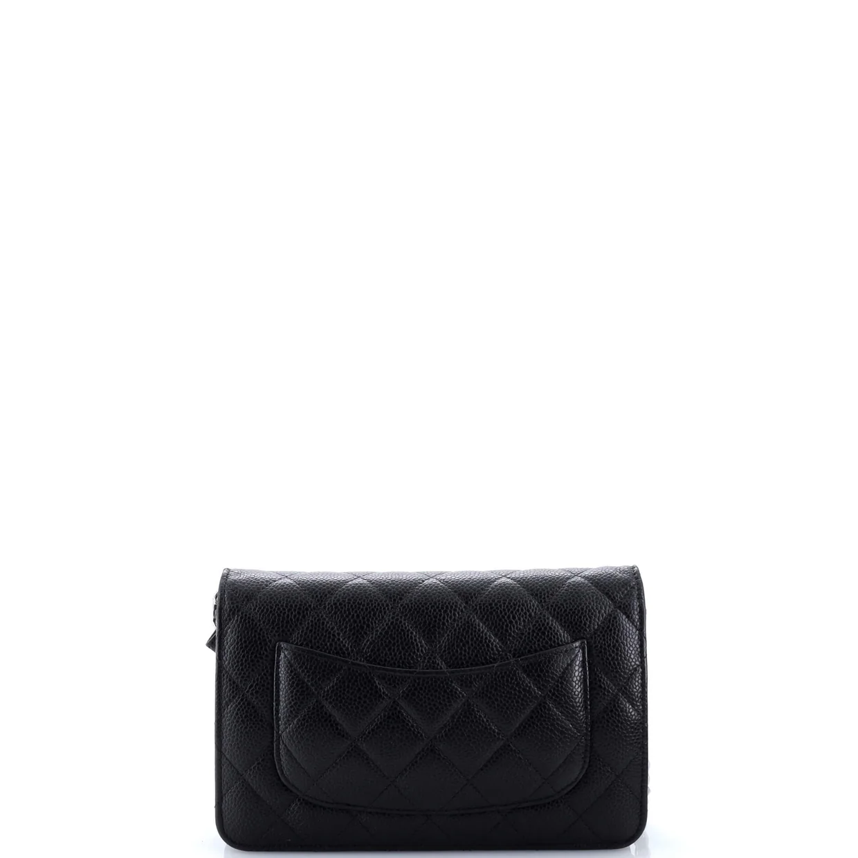 Wallet on Chain Quilted Caviar - Deep Luxury