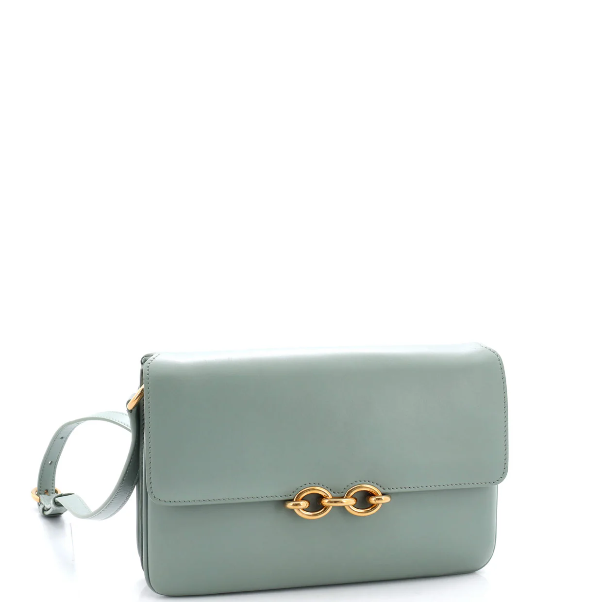 Le Maillon Shoulder Bag Leather Medium - Deep Luxury