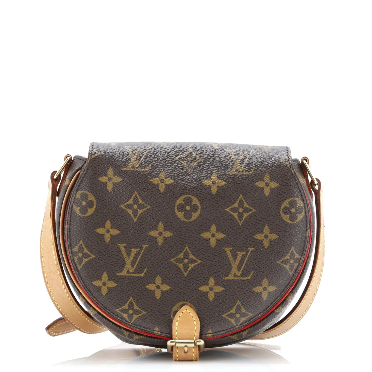 Tambourine Handbag Monogram Canvas - Deep Luxury