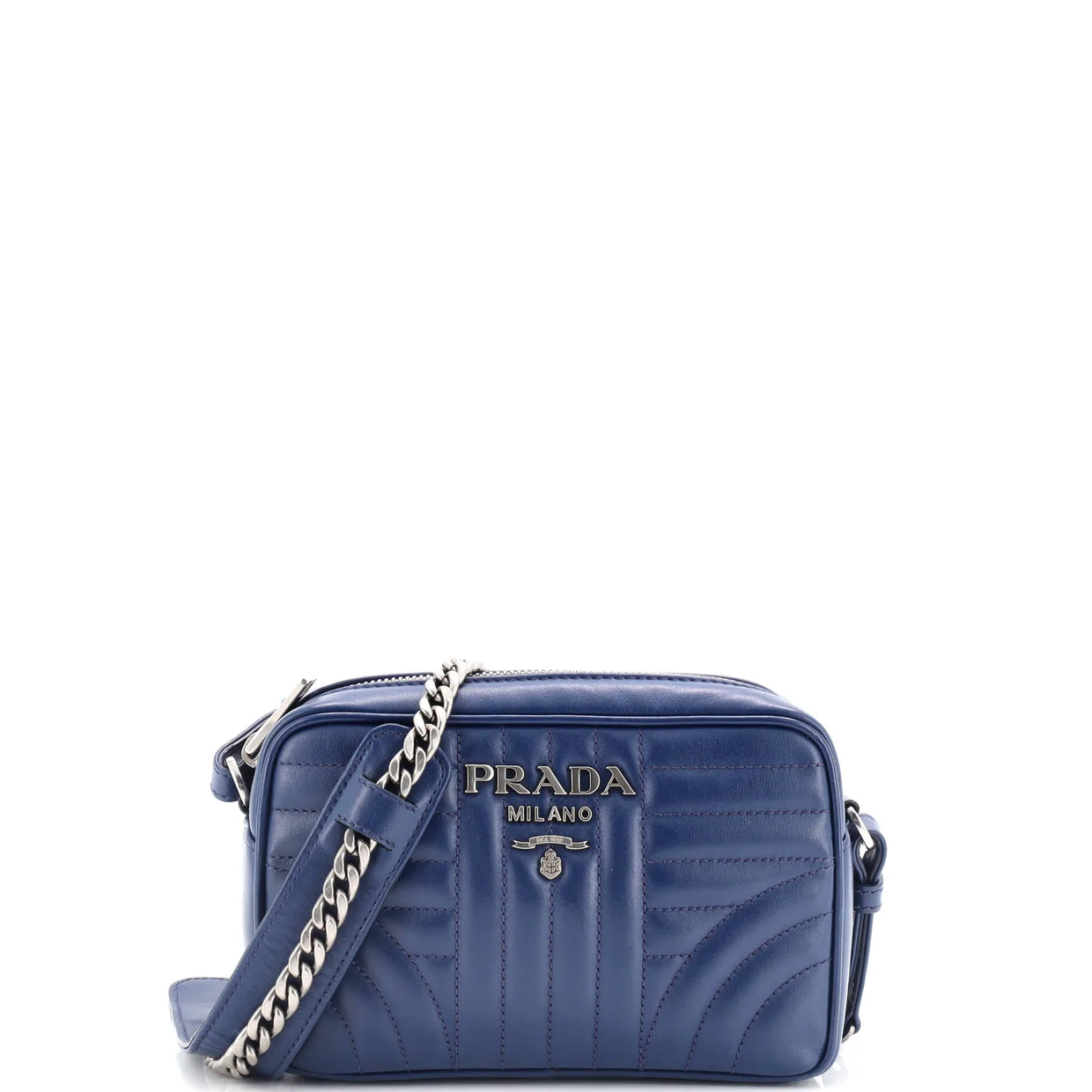 Camera Bag Diagramme Quilted Leather Mini - Deep Luxury