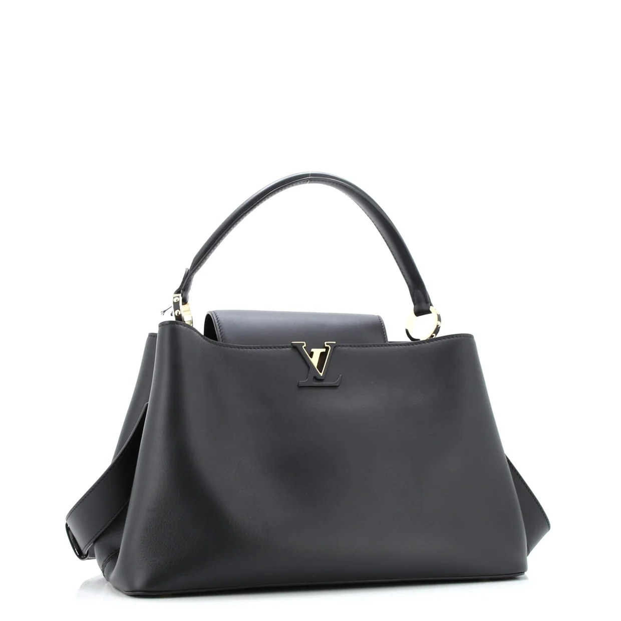 Capucines Souple Bag Leather GM - Deep Luxury