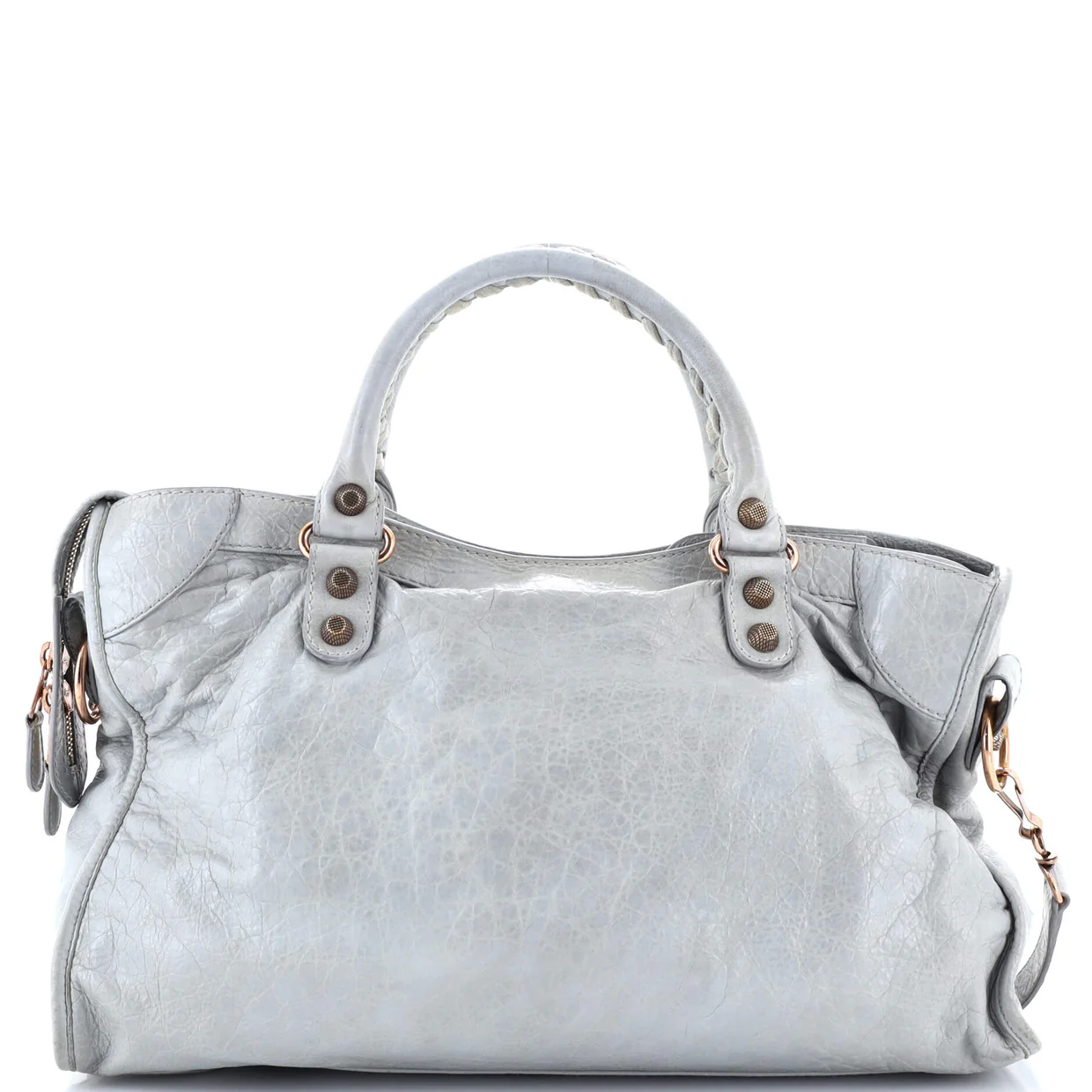 City Giant Studs Bag Leather Medium - Deep Luxury