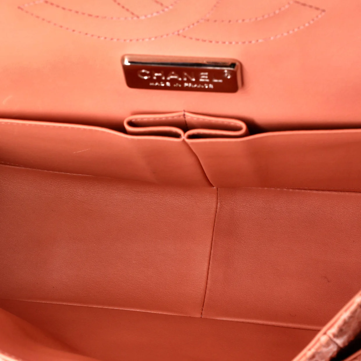 Classic Double Flap Bag Python Jumbo - Deep Luxury