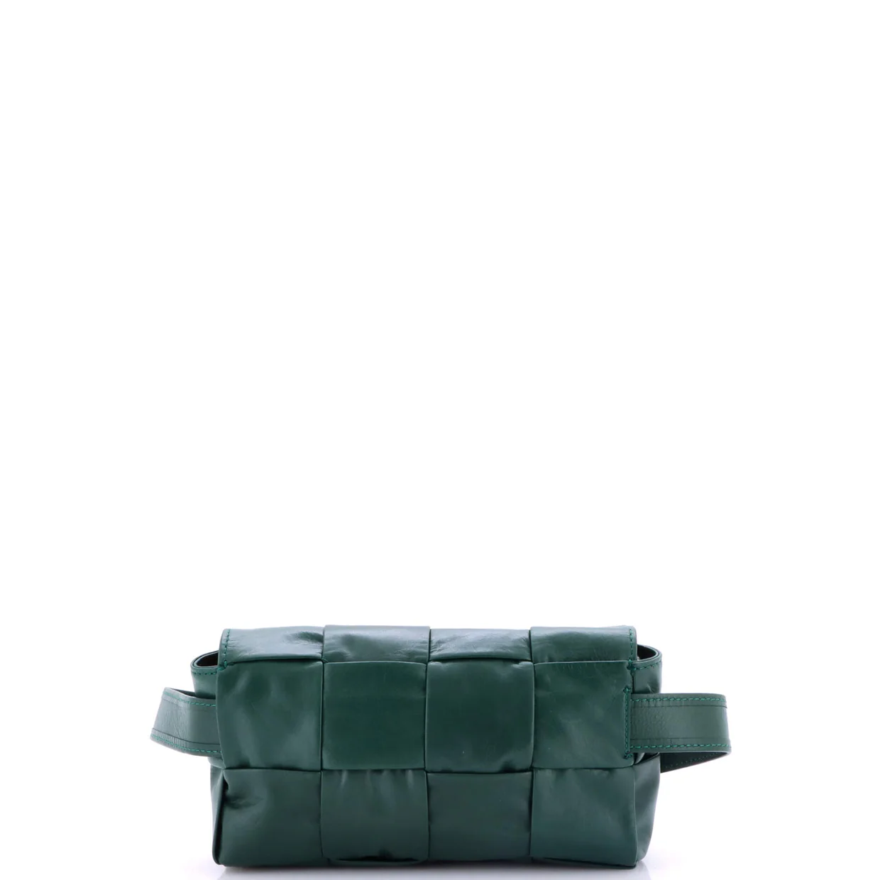 Cassette Belt Bag Maxi Intrecciato Leather - Deep Luxury