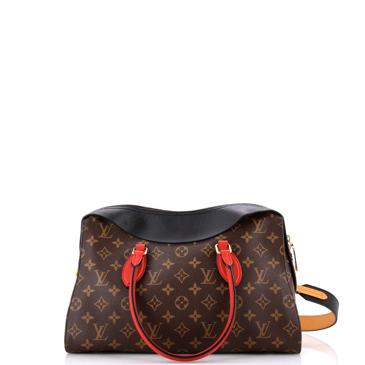 Tuileries Handbag Monogram Canvas with Leather - Deep Luxury