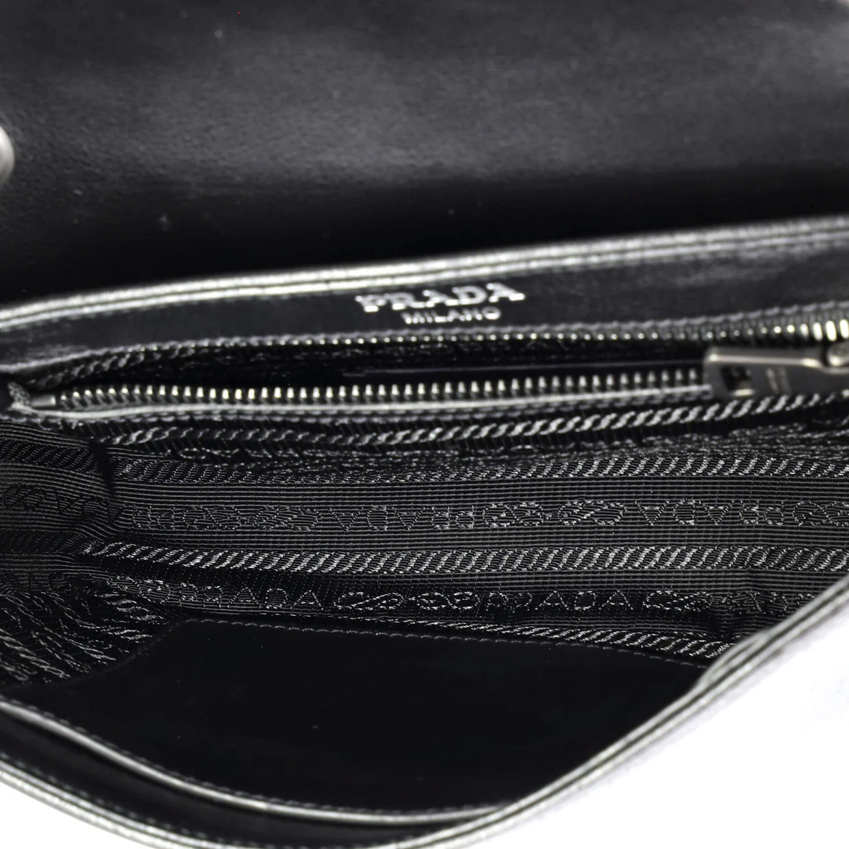 Chain Flap Bag Studded Glazed Calfskin Medium - Deep Luxury