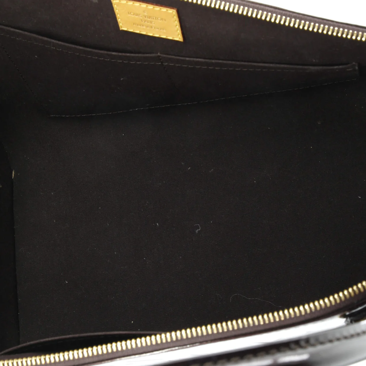 Sherwood Handbag Monogram Vernis GM - Deep Luxury