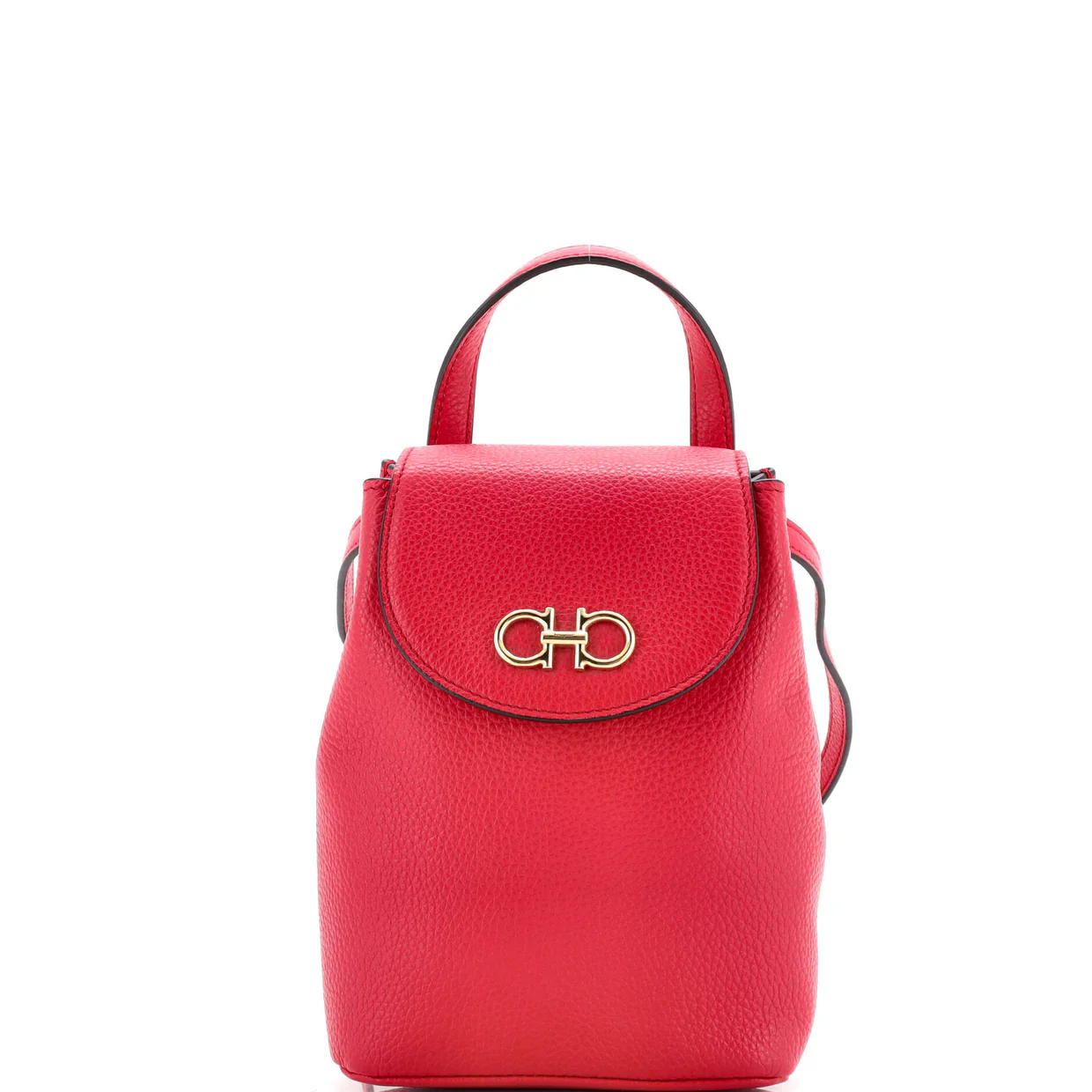 Gancini Backpack Leather Mini - Deep Luxury