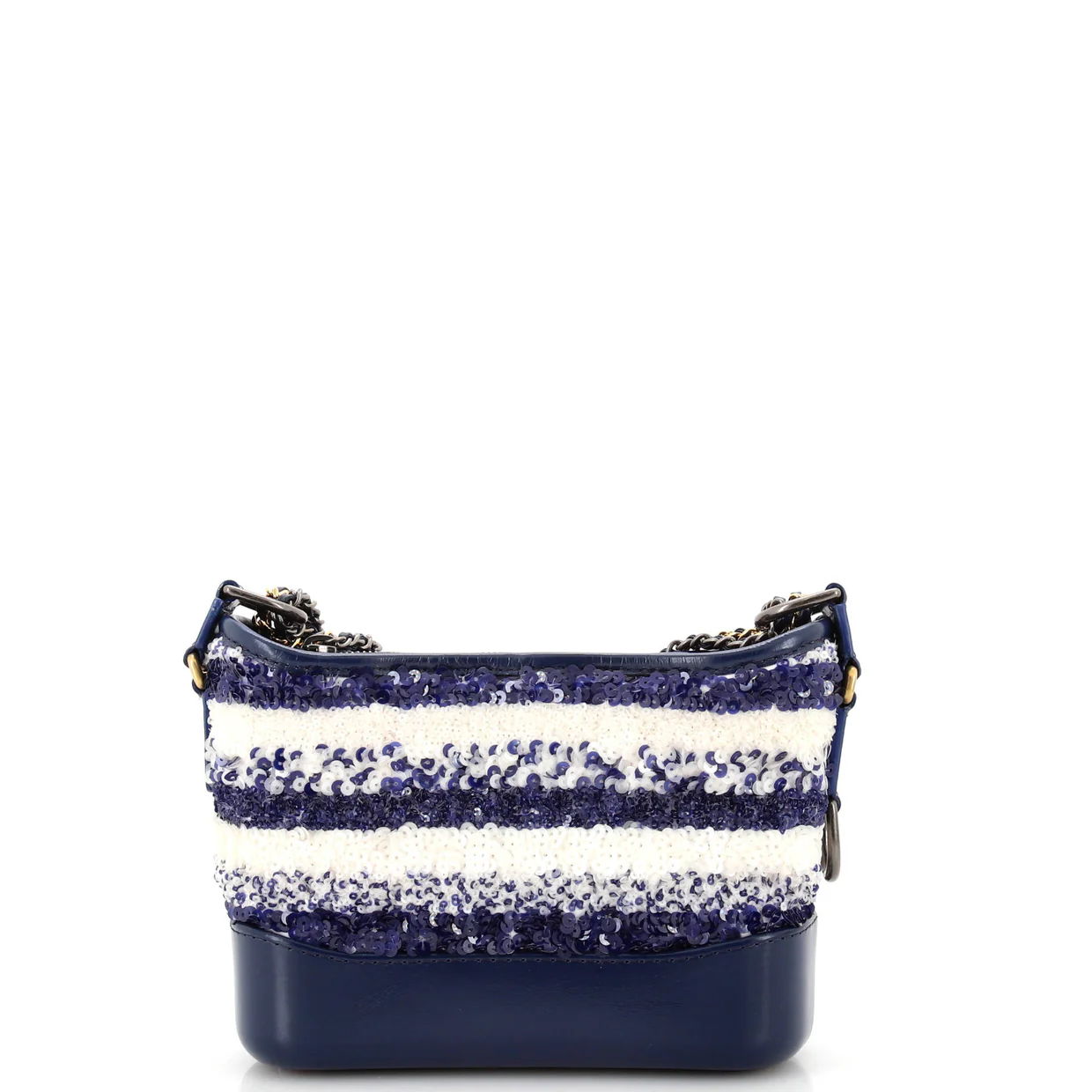 Gabrielle Hobo Sequins Small - Deep Luxury