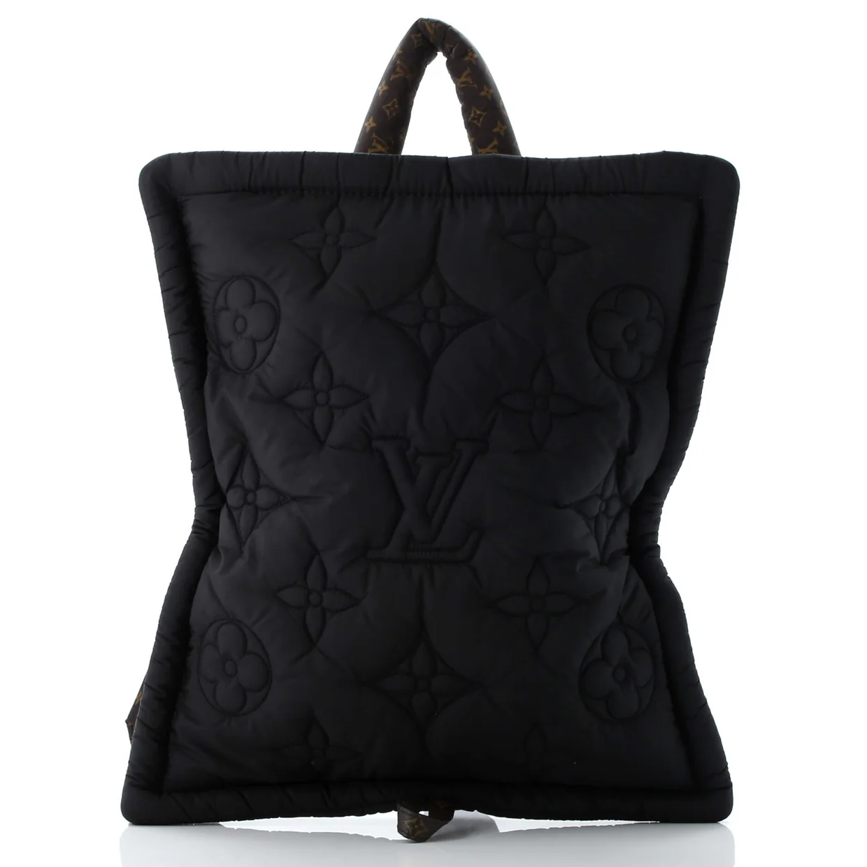 Pillow Backpack Monogram Quilted Econyl Nylon - Deep Luxury