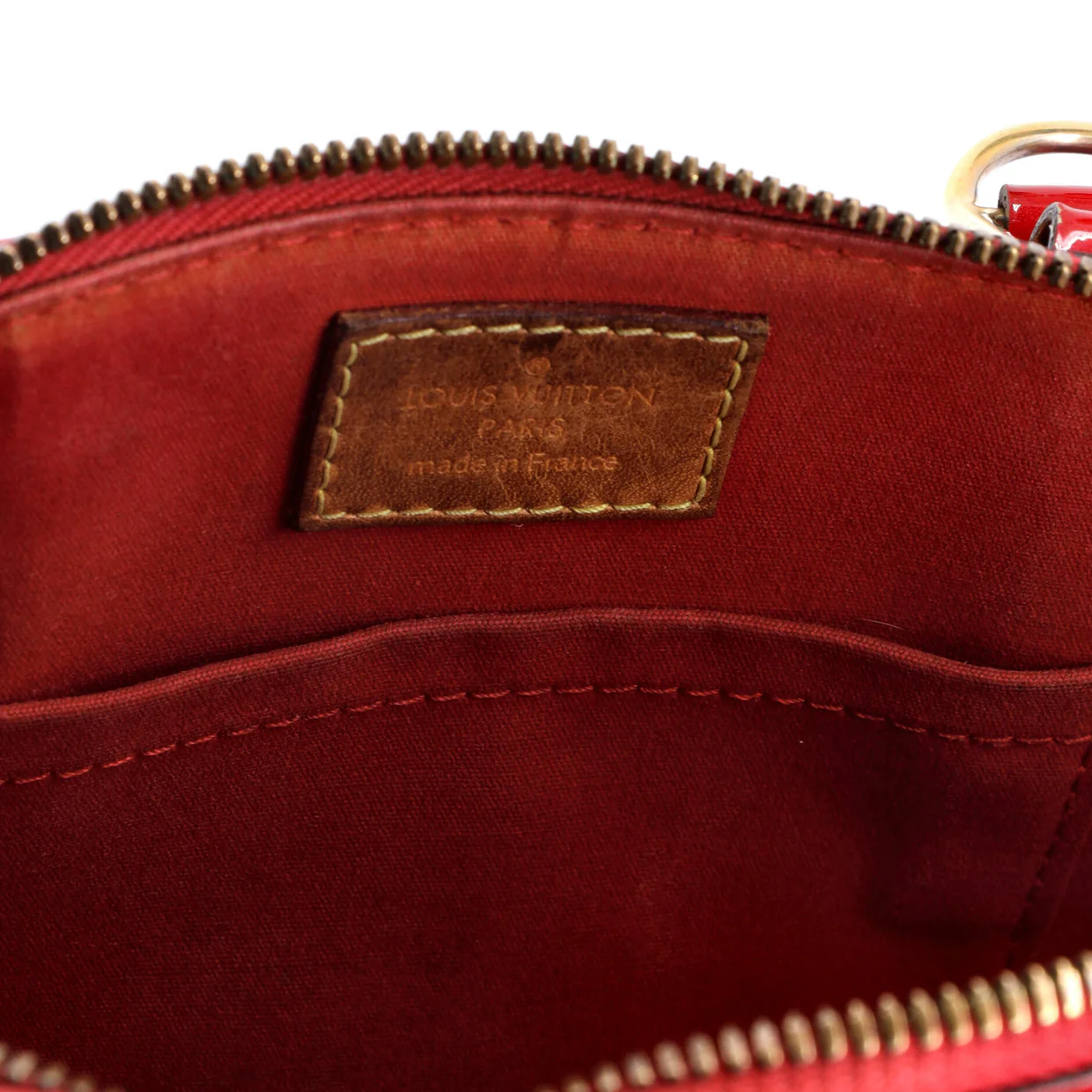 Alma Handbag Monogram Vernis BB - Deep Luxury