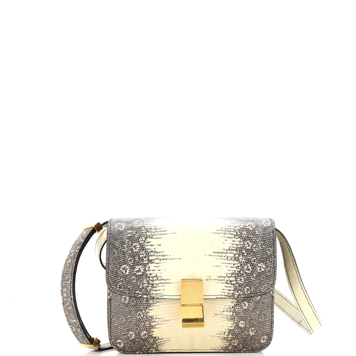 Classic Box Bag Lizard Teen - Deep Luxury