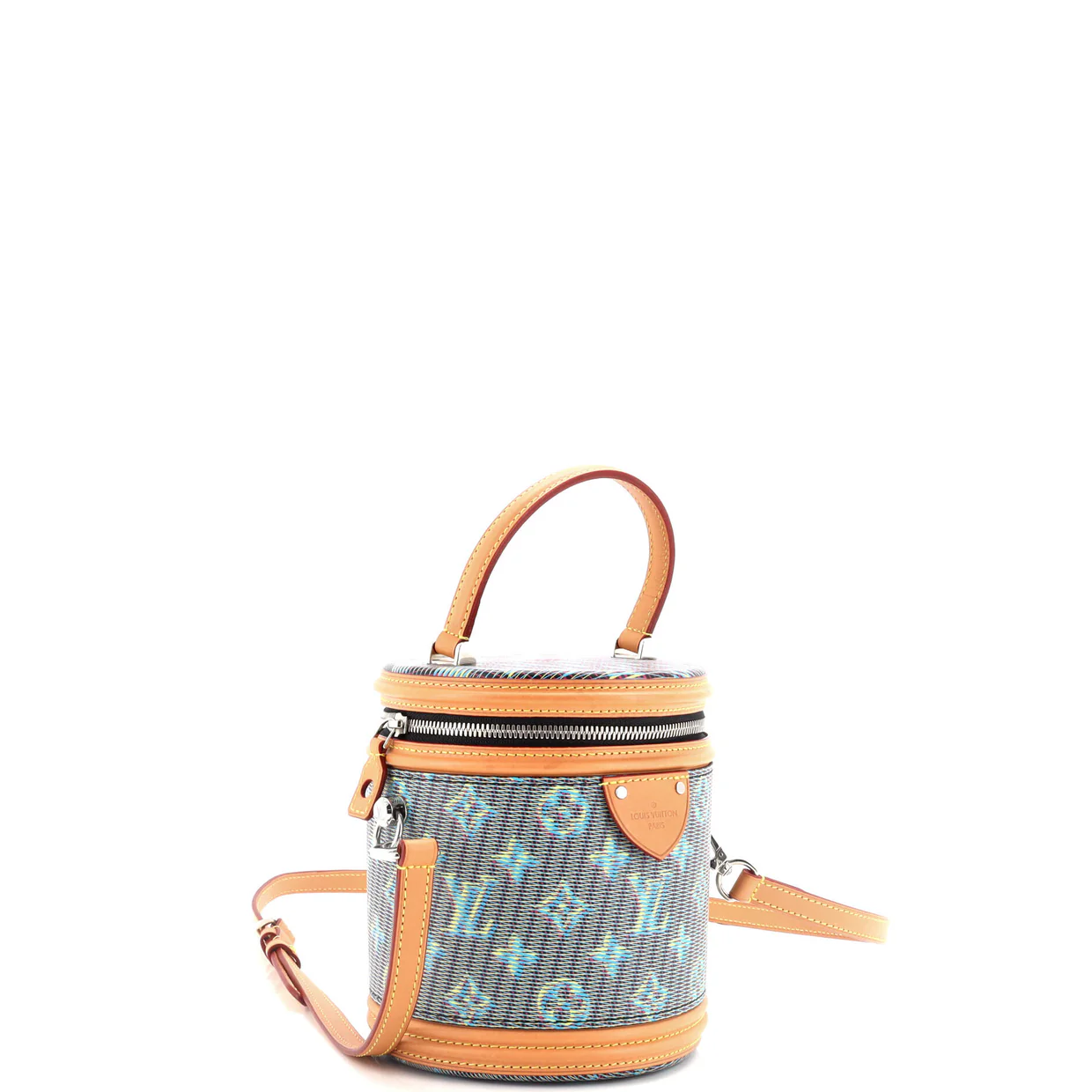 Cannes Handbag Damier Monogram LV Pop Canvas - Deep Luxury