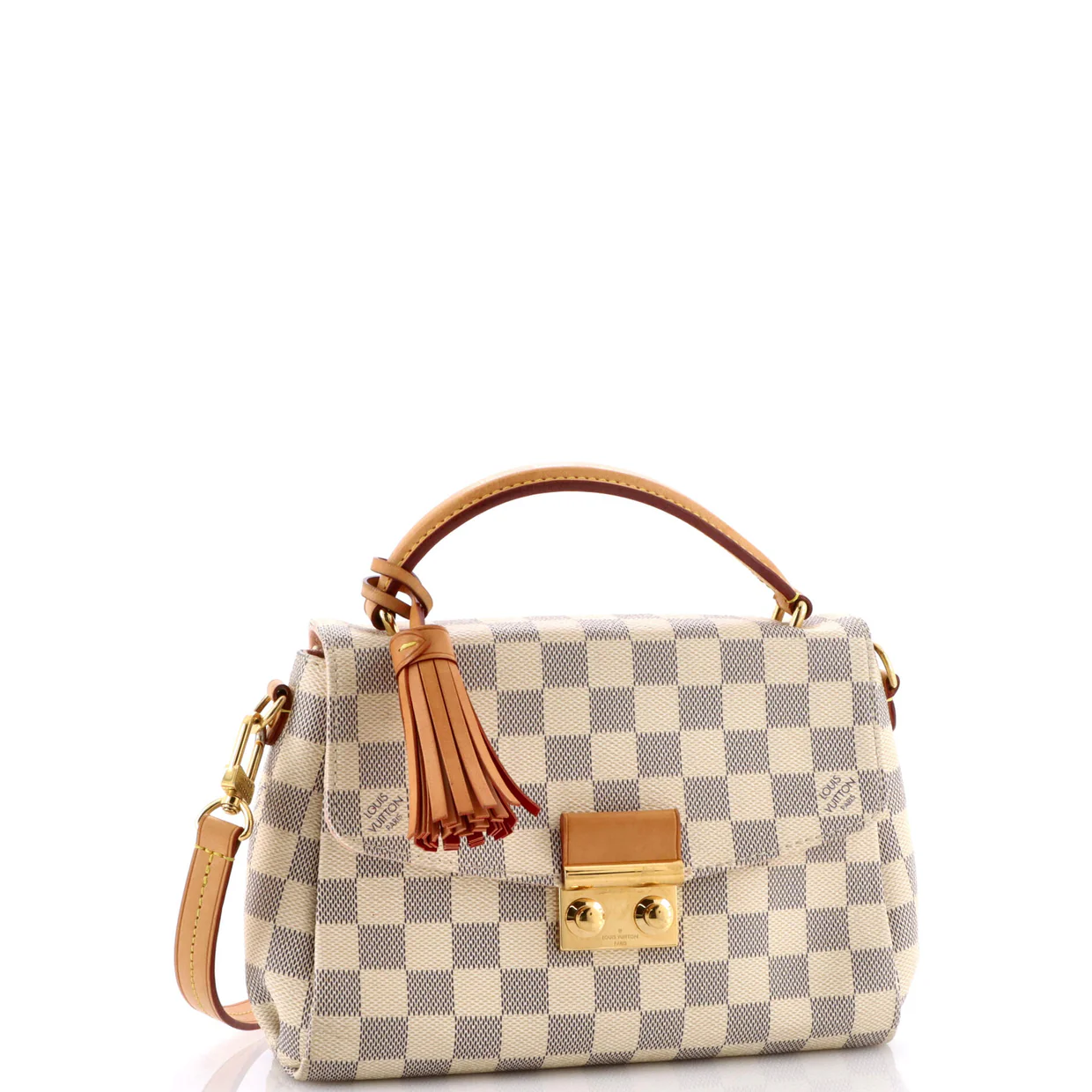 Croisette Handbag Damier - Deep Luxury