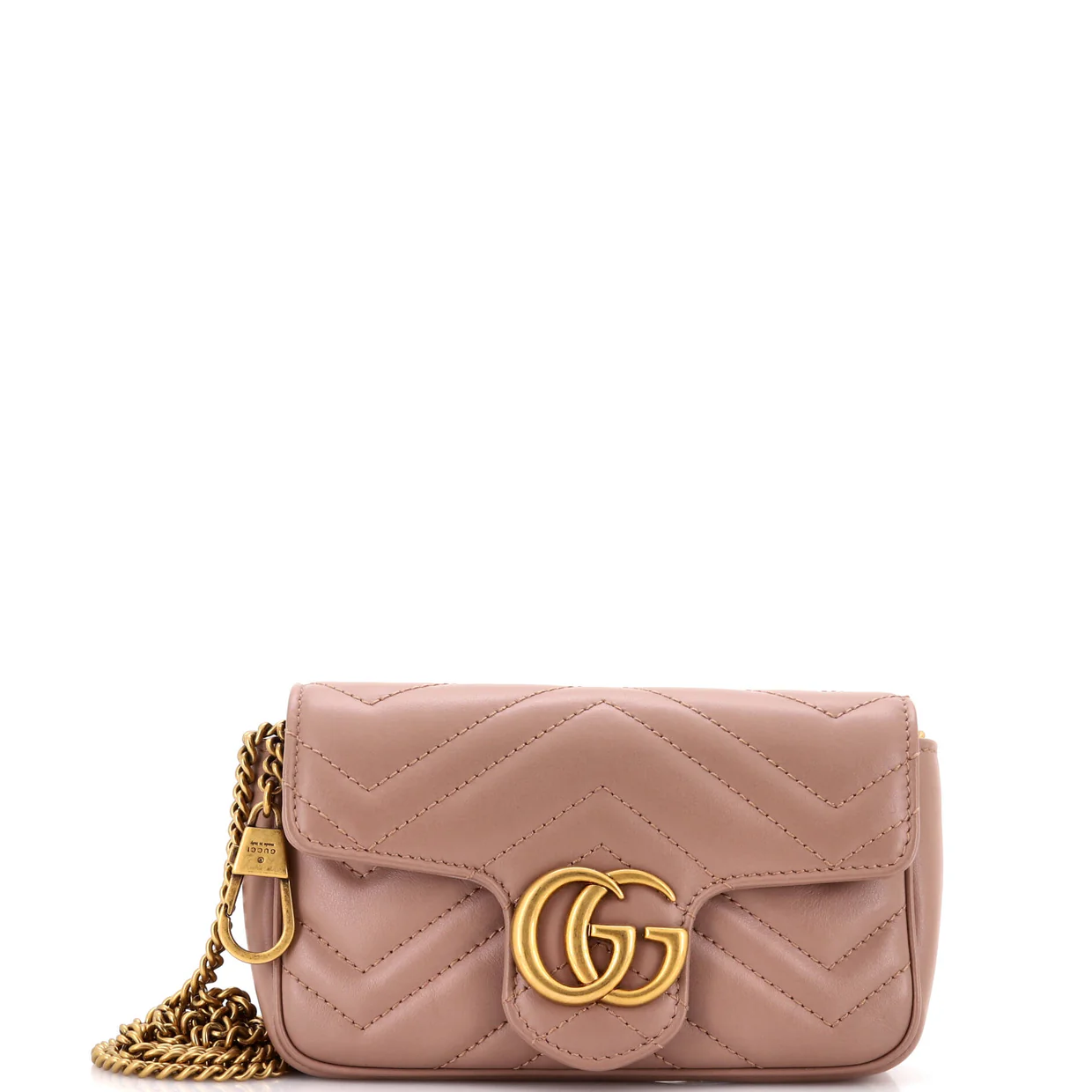 GG Marmont Flap Bag Matelasse Leather Super Mini - Deep Luxury