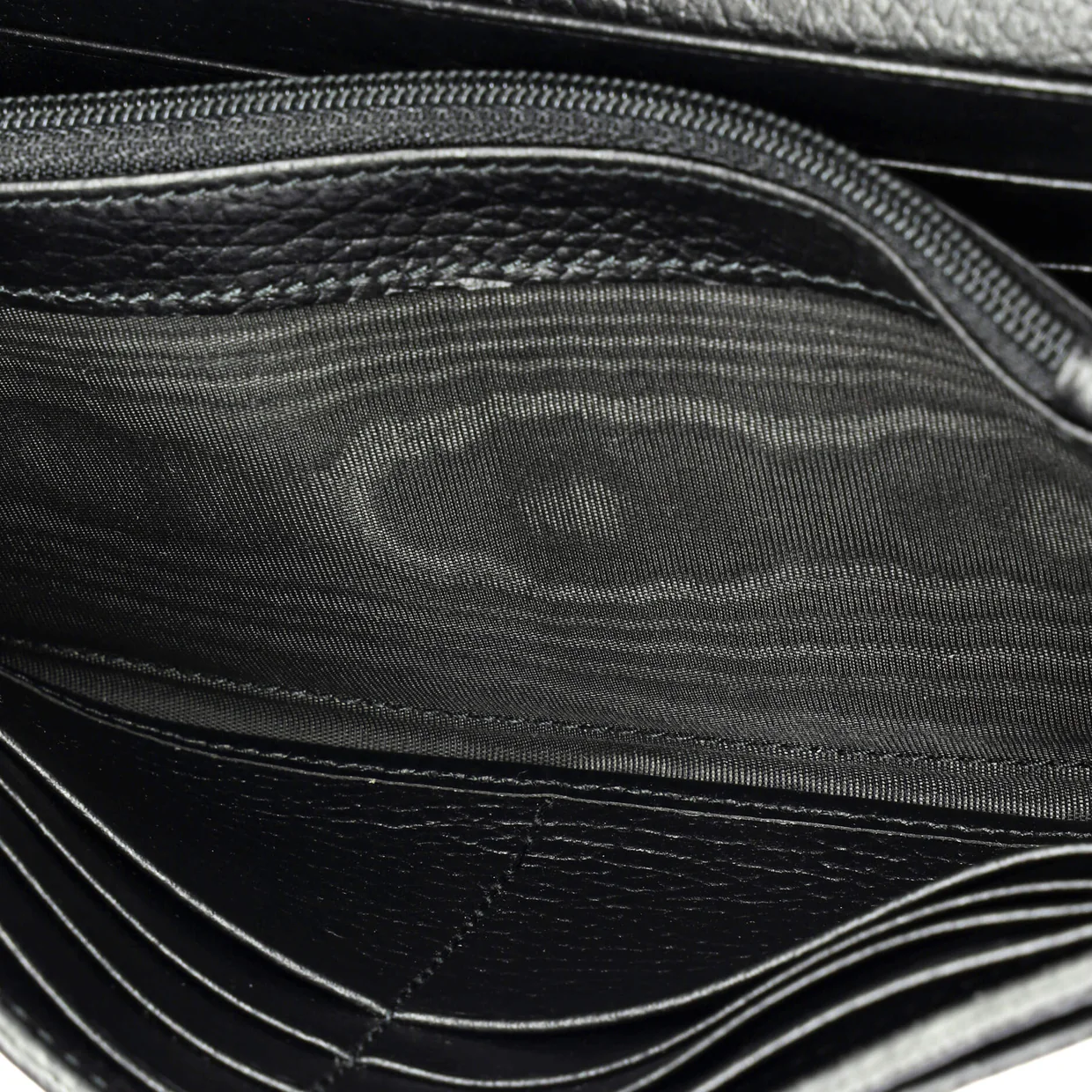 GG Marmont Continental Chain Wallet GG Coated Canvas and Leather - Deep Luxury