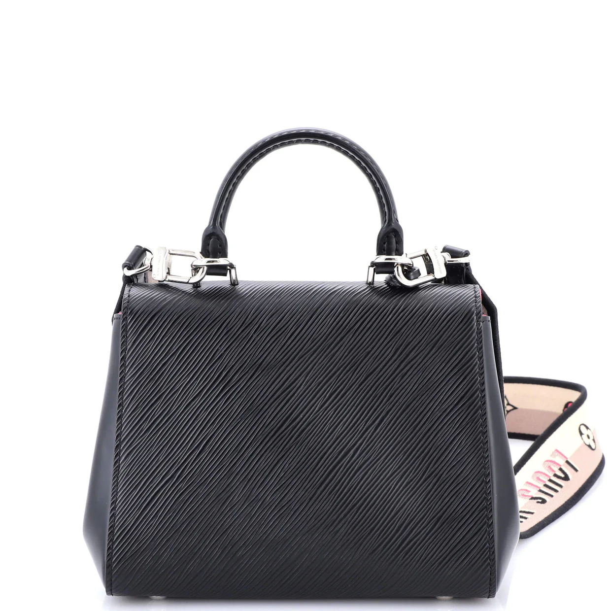 Cluny Top Handle Bag Epi Leather Mini - Deep Luxury
