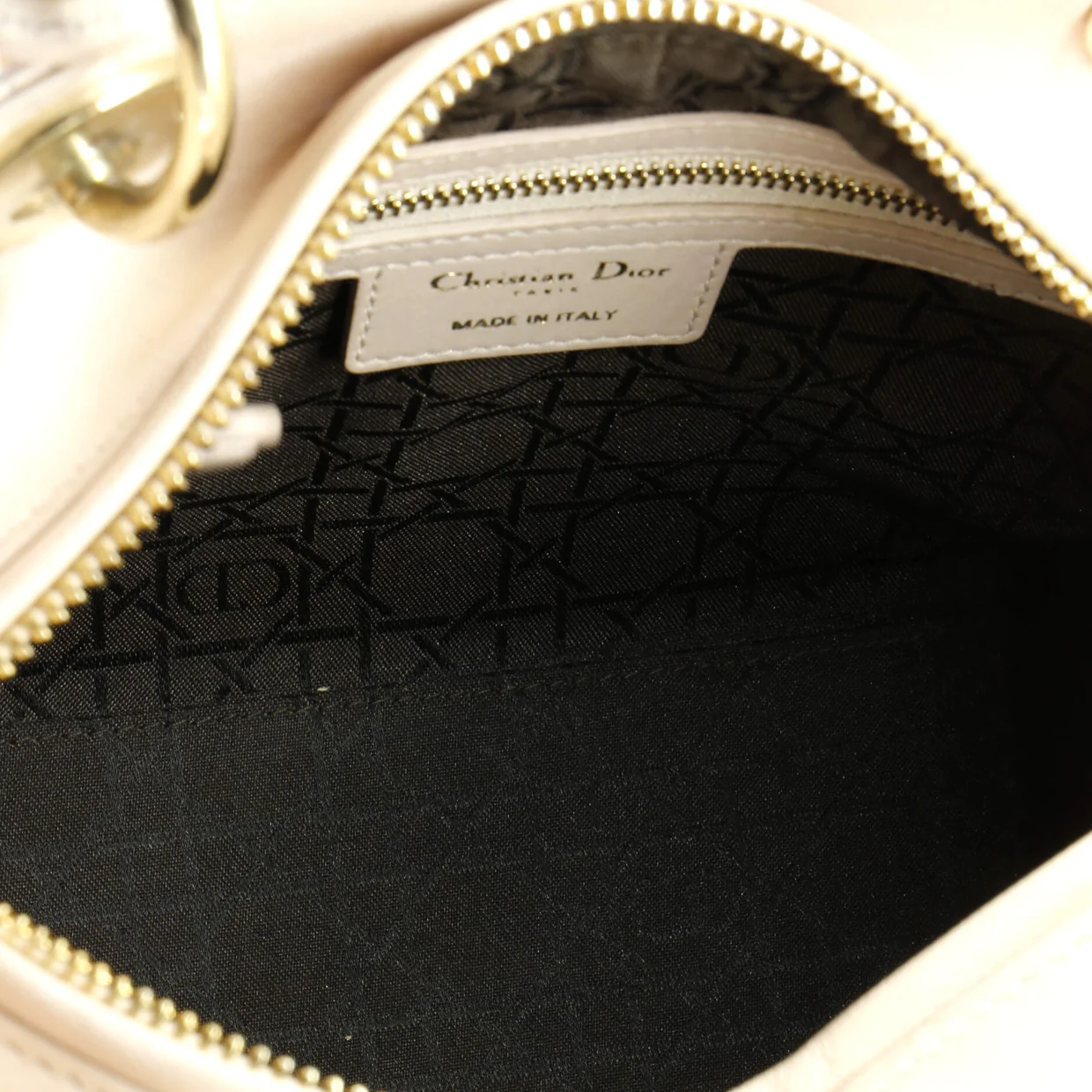 Lady Dior Bag Cannage Quilt Lambskin Medium - Deep Luxury