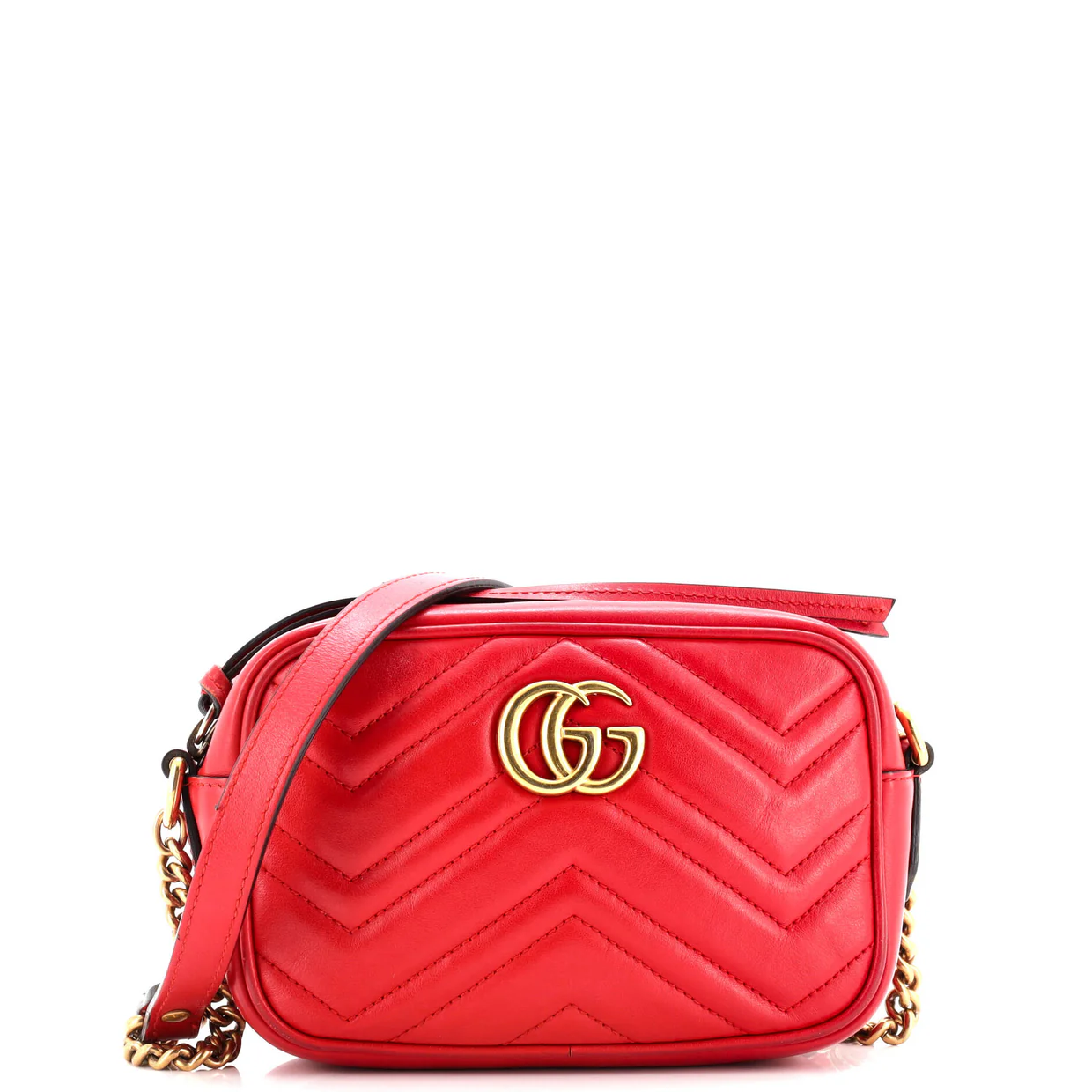 GG Marmont Shoulder Bag Matelasse Leather Mini - Deep Luxury