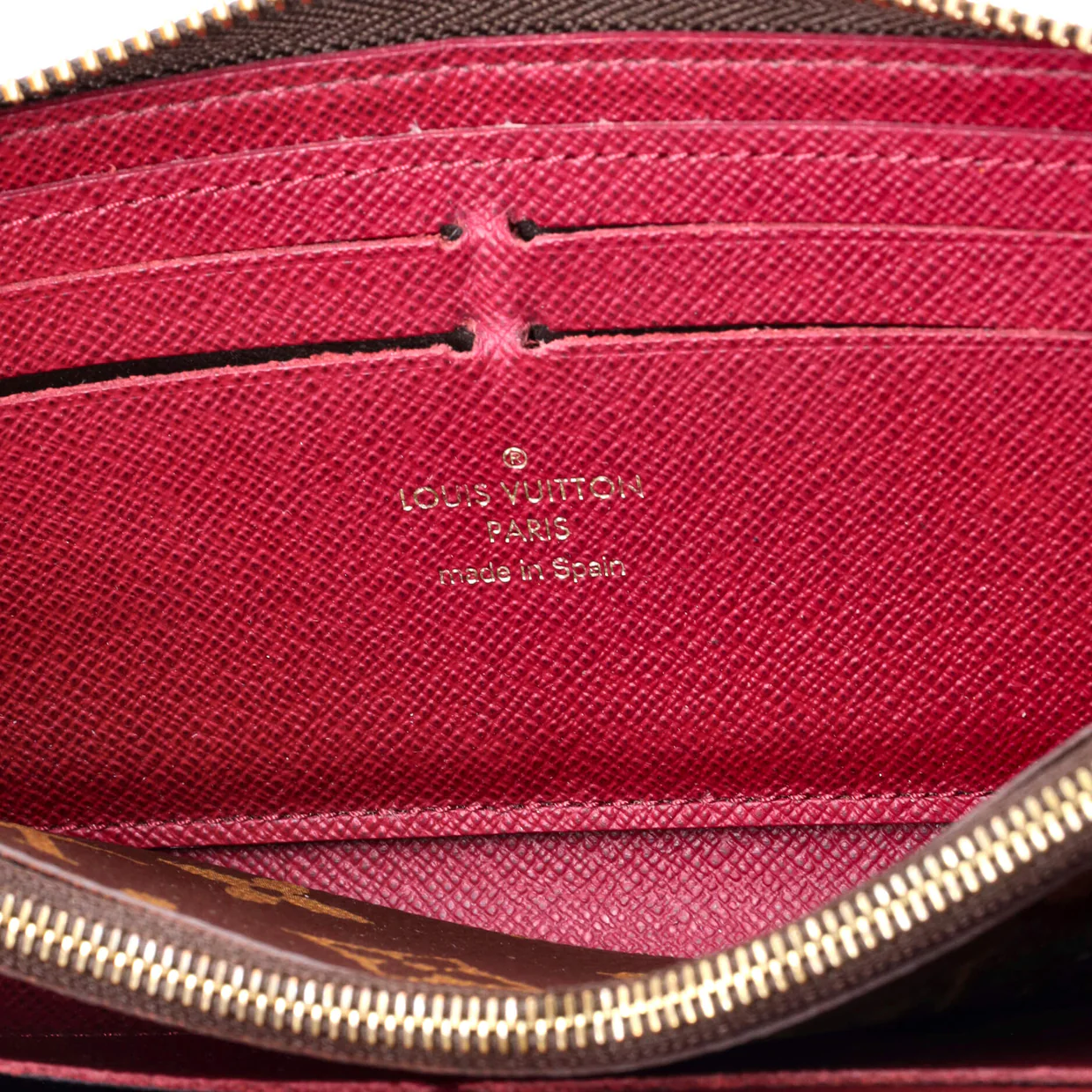 Clemence Wallet Monogram Canvas - Deep Luxury