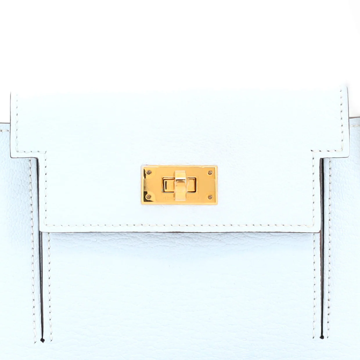 Kelly Pocket Compact Wallet Chevre Mysore - Deep Luxury