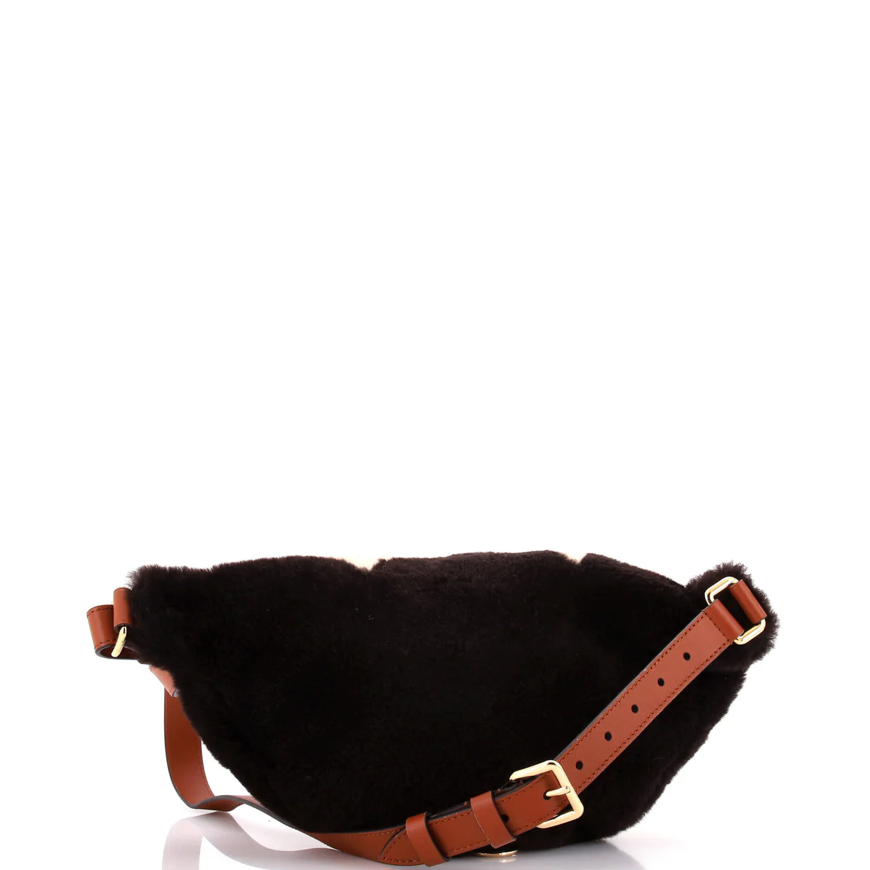 Bum Bag Monogram Giant Teddy Fleece - Deep Luxury