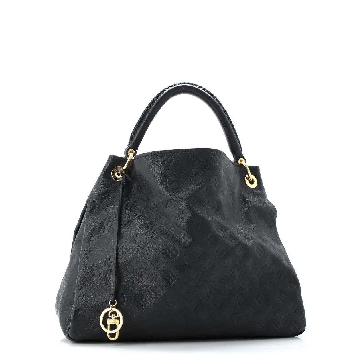 Artsy Handbag Monogram Empreinte Leather MM - Deep Luxury