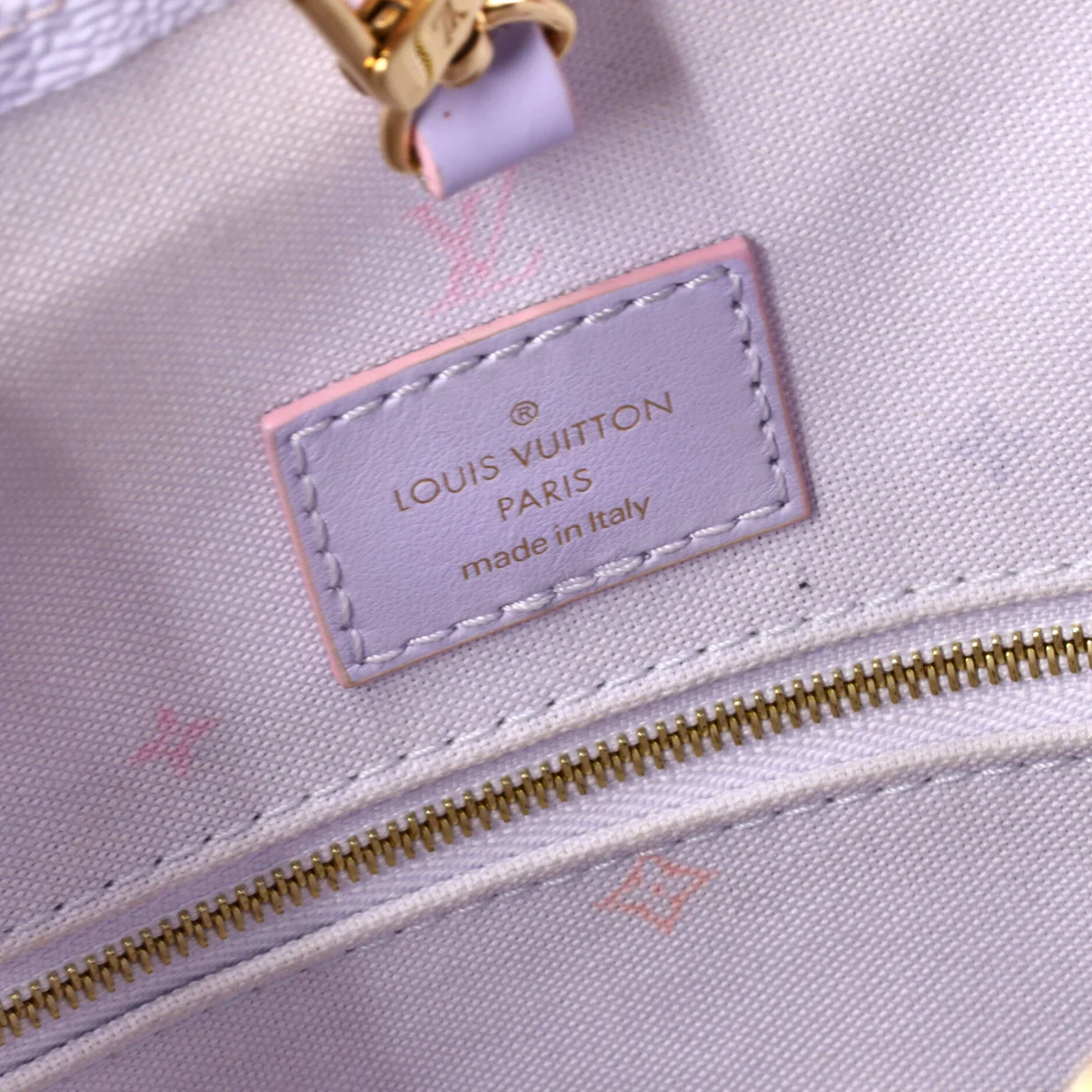 OnTheGo Tote Spring in the City Monogram Giant Canvas GM - Deep Luxury