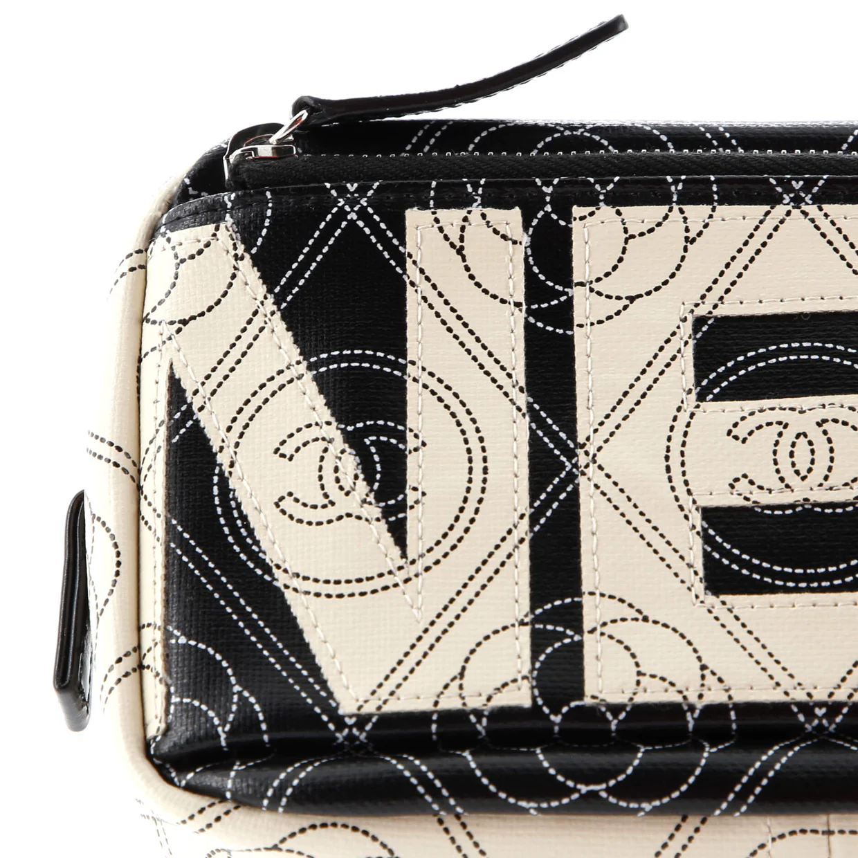 Logo Camera Case Clutch Printed Coated Canvas - Deep Luxury