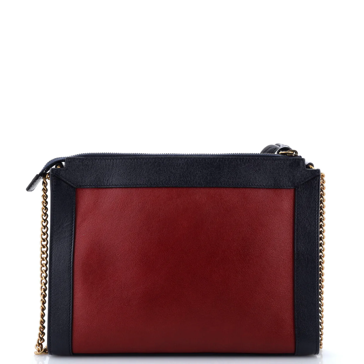 Dahlia Chain Shoulder Bag Leather Small - Deep Luxury