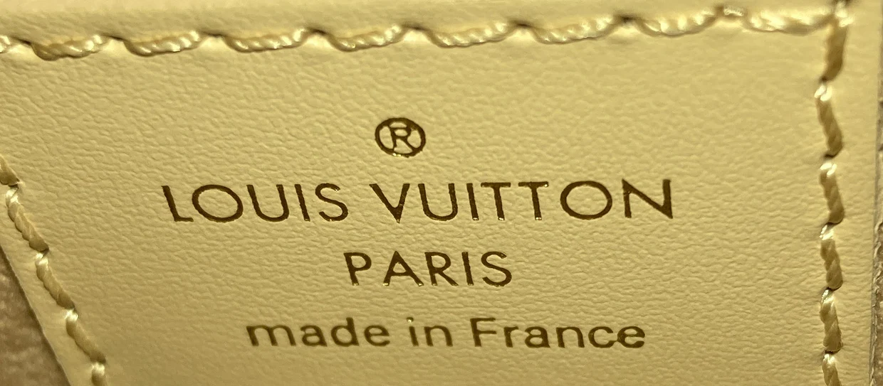 Dauphine Shoulder Bag Monogram Cutout Broderie Leather East West - Deep Luxury