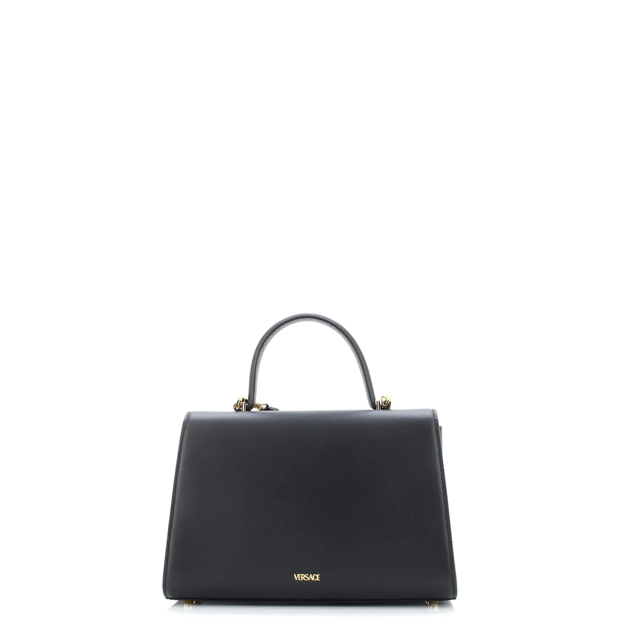 Medusa 95 Top Handle Bag Leather Small - Deep Luxury