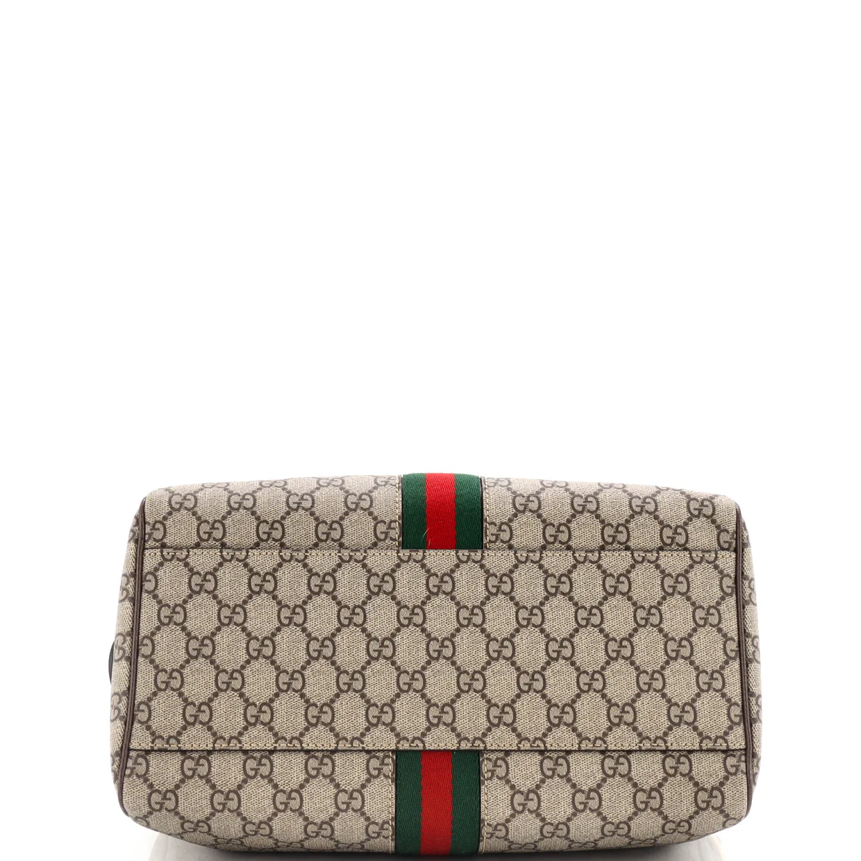 Ophidia Convertible Boston Bag GG Coated Canvas Medium - Deep Luxury