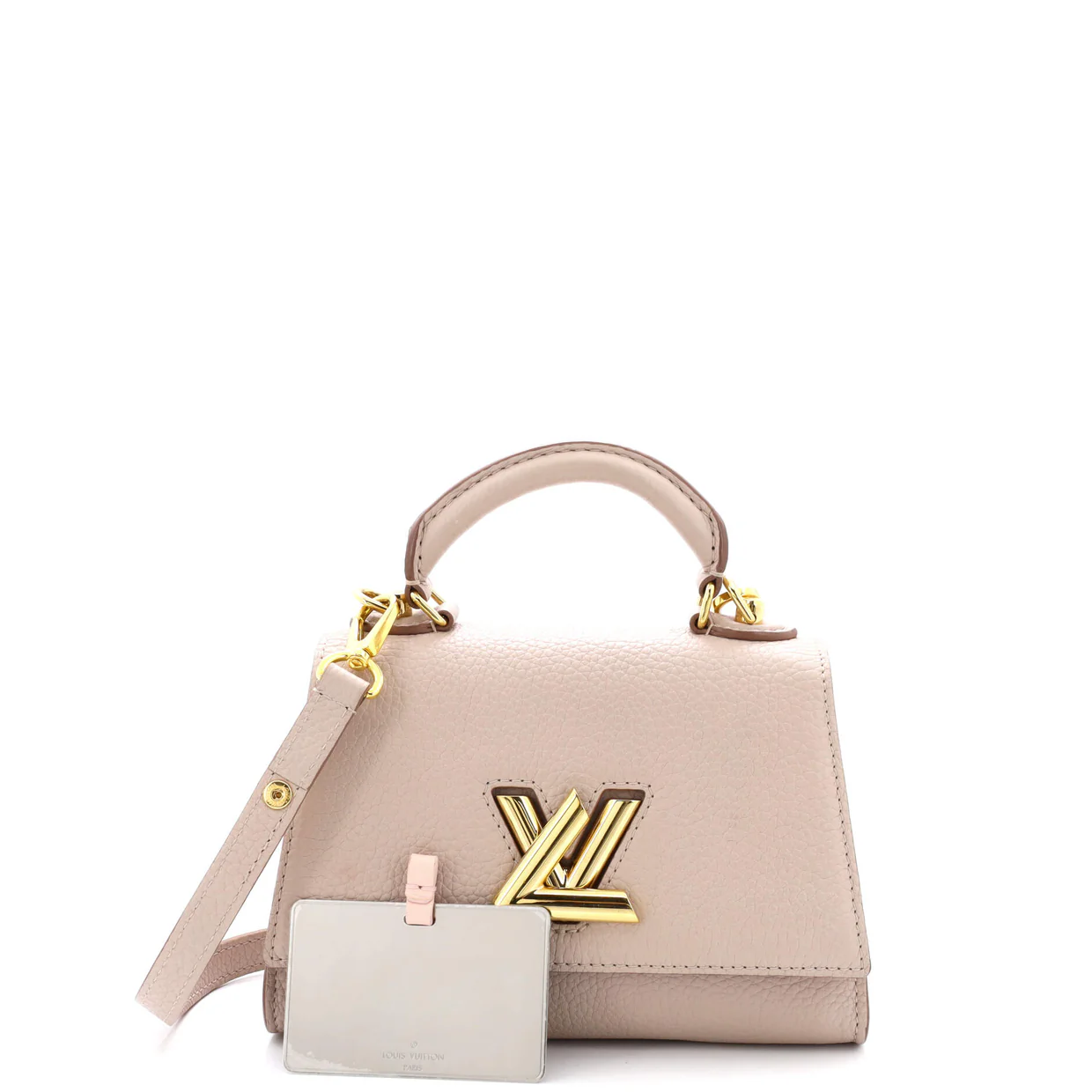 Twist One Handle Bag Taurillon Leather BB - Deep Luxury