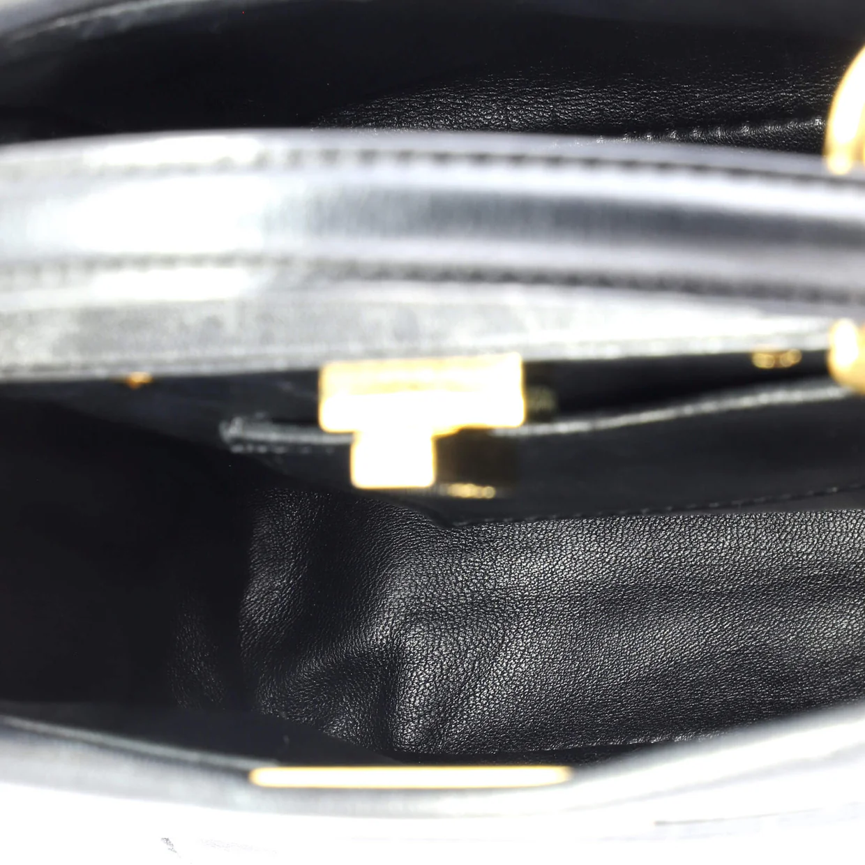 Peekaboo Bag Leather Mini - Deep Luxury