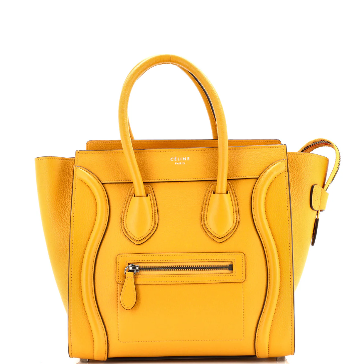 Luggage Bag Grainy Leather Micro - Deep Luxury