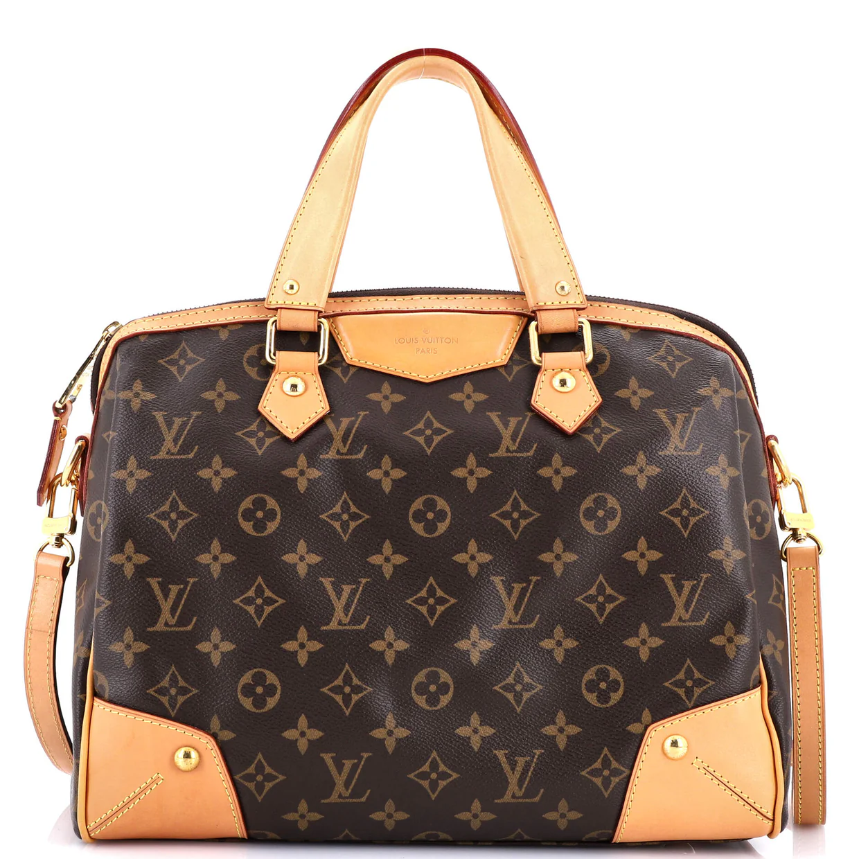 Retiro Handbag Monogram Canvas PM - Deep Luxury