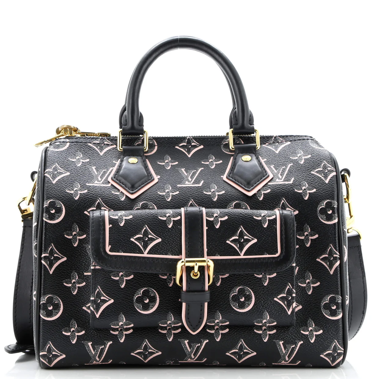 Speedy Bandouliere Bag Fall for You Monogram Canvas 25 - Deep Luxury