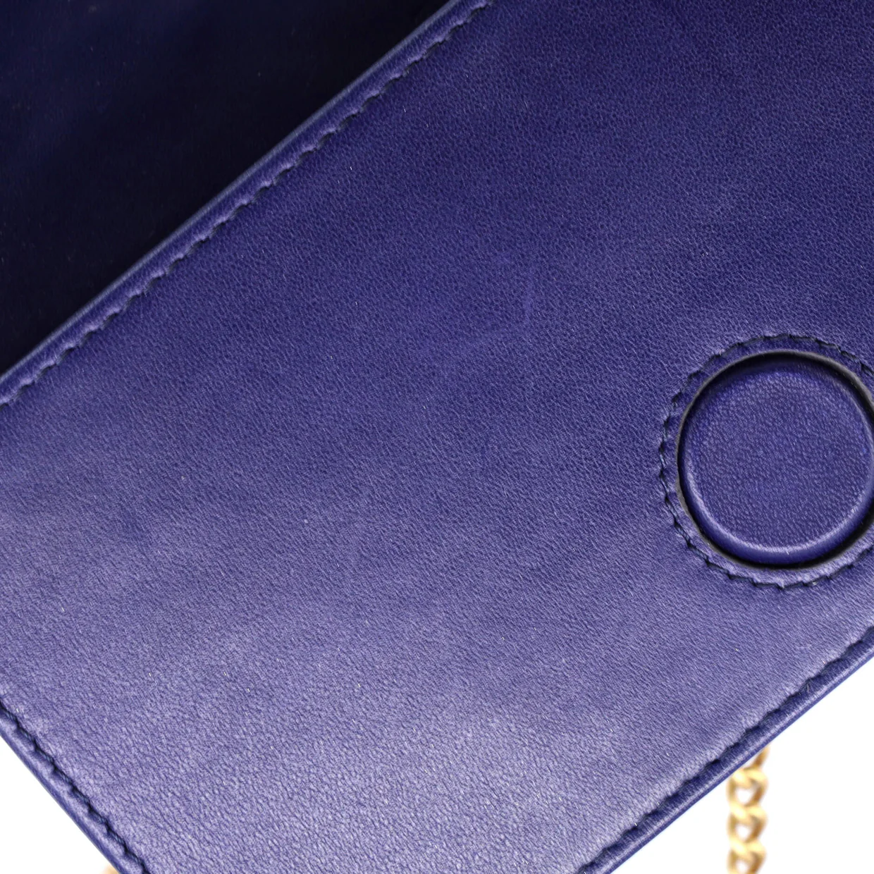 GG Marmont Chain Flap Bag Matelasse Velvet Mini - Deep Luxury