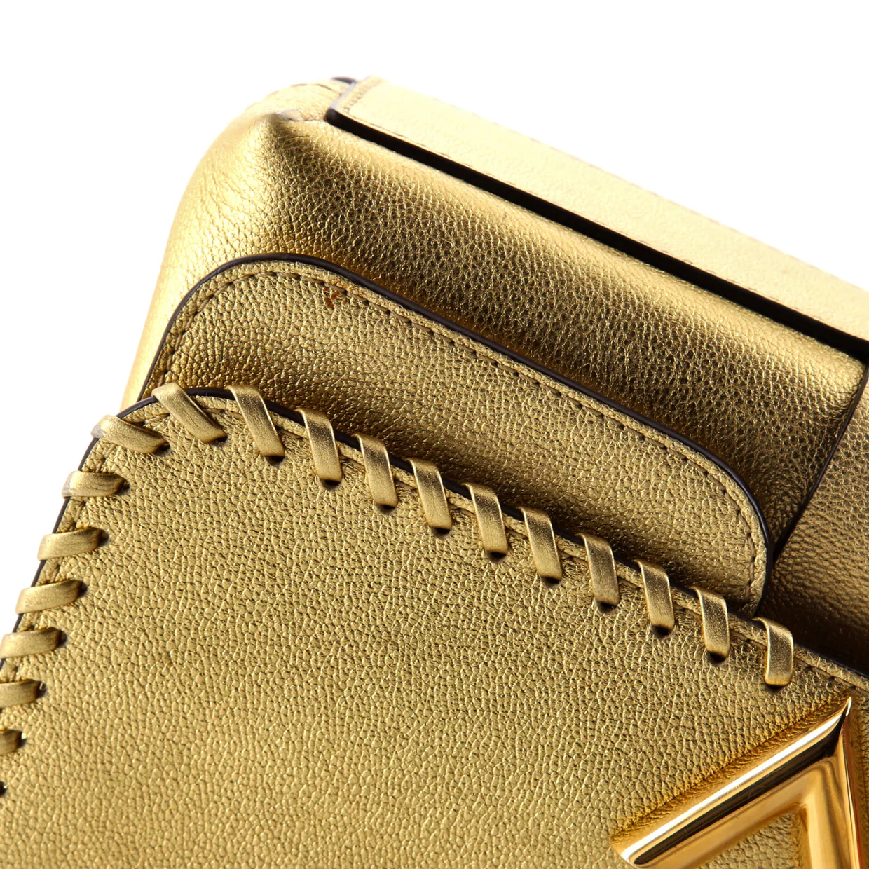 Very Chain Bag Whipstitch Leather - Deep Luxury