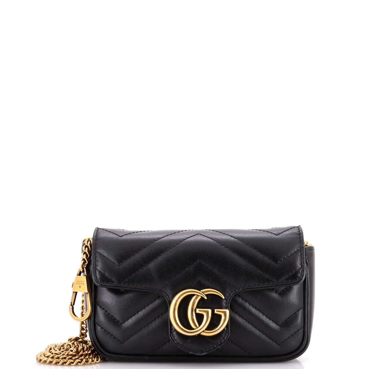 GG Marmont Flap Bag Matelasse Leather Super Mini - Deep Luxury
