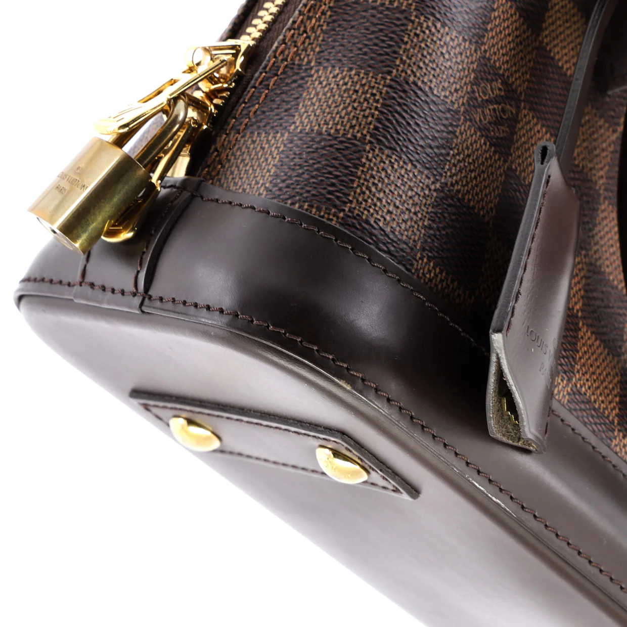 Alma Handbag Damier BB - Deep Luxury