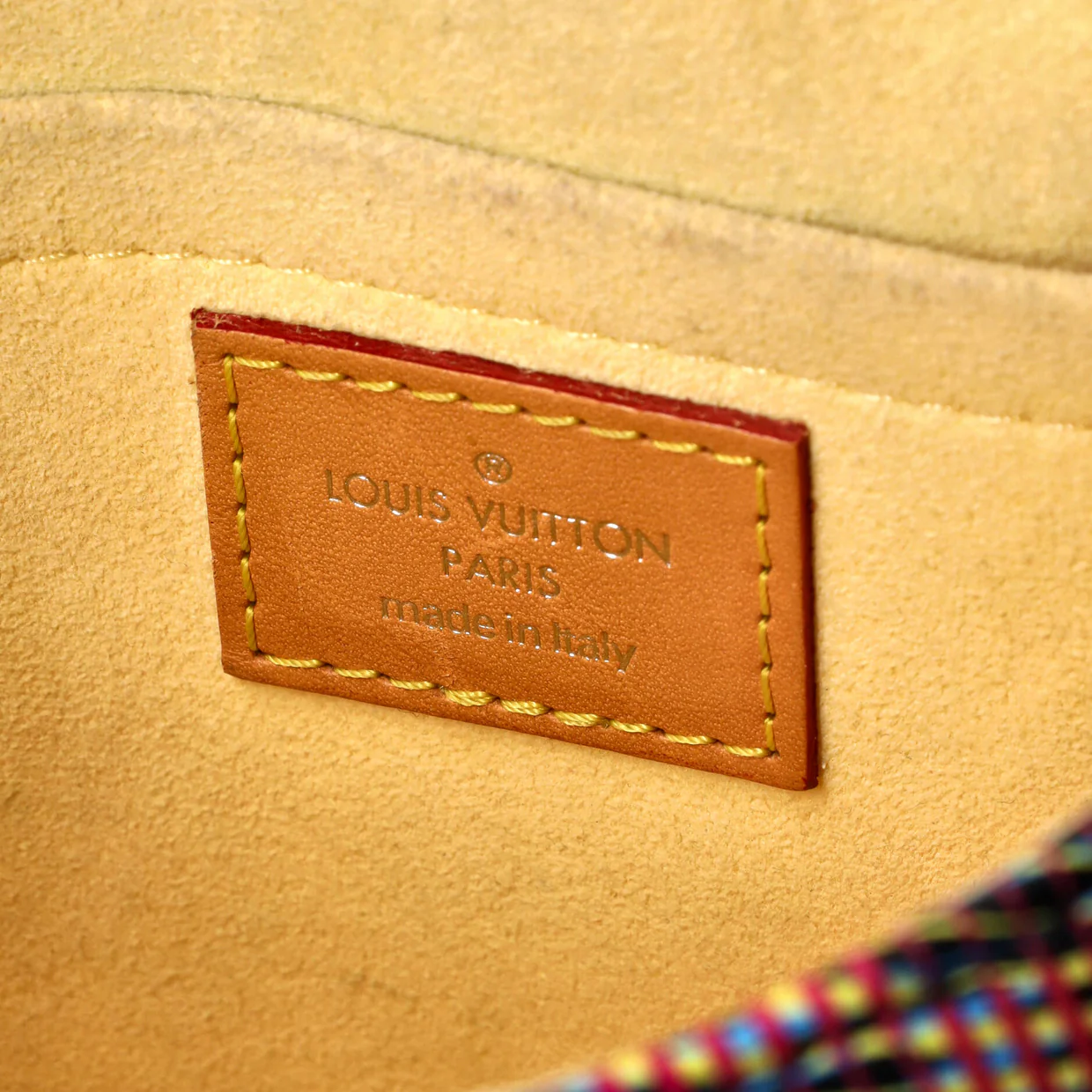 Tambourin NM Handbag Damier Monogram LV Pop Canvas - Deep Luxury