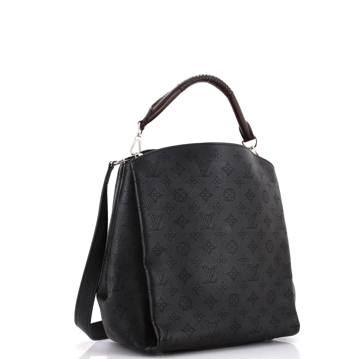 Babylone Handbag Mahina Leather PM - Deep Luxury