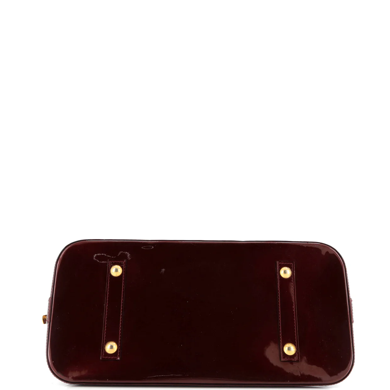 Alma Handbag Monogram Vernis GM - Deep Luxury