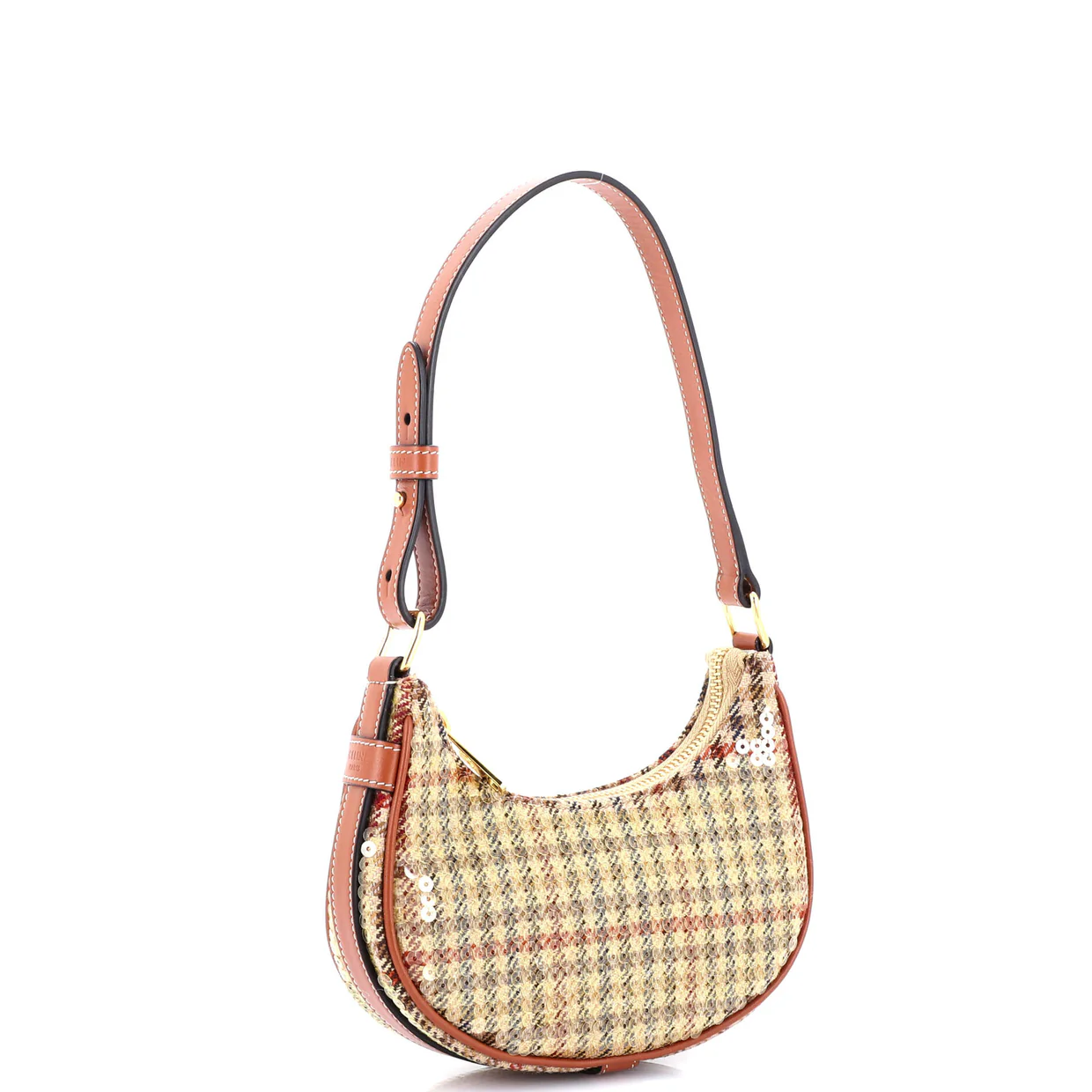Ava Bag Tweed with Sequins Mini - Deep Luxury